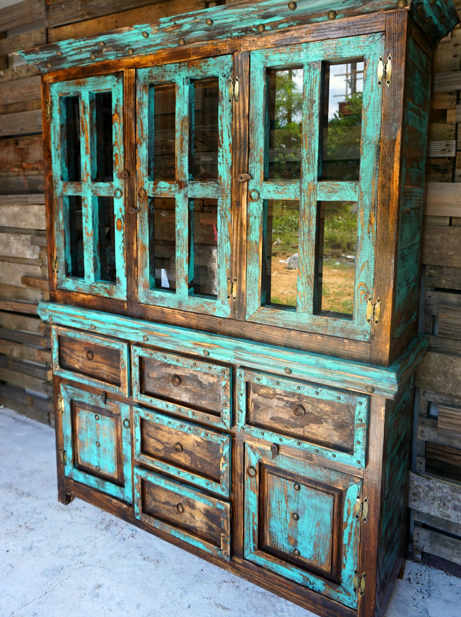 Rustic Hutch| Sofia's Rustic Furniture