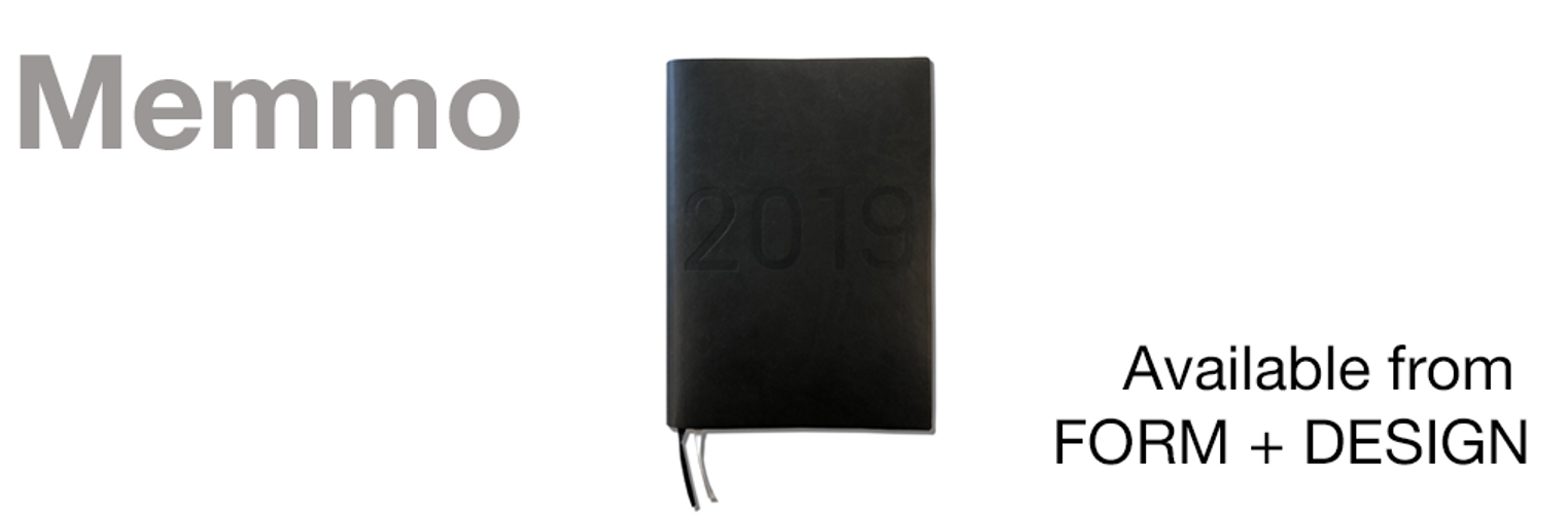 2019 Diary - MEMMO Brand now available!