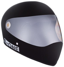 Black Matte W/ Mirror Visor | S1 Lifer Full Face Helmet Specs: • Specially formulated EPS Fusion Foam • Certified Multi-Impact (ASTM) • Certified High Impact (CPSC) • 5x More Protective Than Regular Skate Helmets • Deep Fit Design