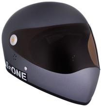 Grey Matte W/ Tint Visor | S1 Lifer Full Face Helmet Specs: • Specially formulated EPS Fusion Foam • Certified Multi-Impact (ASTM) • Certified High Impact (CPSC) • 5x More Protective Than Regular Skate Helmets • Deep Fit Design