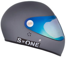 Grey Matte W/ Mirror Visor | S1 Lifer Full Face Helmet Specs: • Specially formulated EPS Fusion Foam • Certified Multi-Impact (ASTM) • Certified High Impact (CPSC) • 5x More Protective Than Regular Skate Helmets • Deep Fit Design