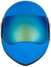 Cyan Matte W/ Mirror Visor | S1 Lifer Full Face Helmet Specs: • Specially formulated EPS Fusion Foam • Certified Multi-Impact (ASTM) • Certified High Impact (CPSC) • 5x More Protective Than Regular Skate Helmets • Deep Fit Design