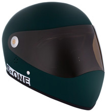 Dark Green Matte W/ Tint Visor | S1 Lifer Full Face Helmet Specs: • Specially formulated EPS Fusion Foam • Certified Multi-Impact (ASTM) • Certified High Impact (CPSC) • 5x More Protective Than Regular Skate Helmets • Deep Fit Design