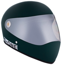 Dark Green Matte W/ Mirror Visor | S1 Lifer Full Face Helmet Specs: • Specially formulated EPS Fusion Foam • Certified Multi-Impact (ASTM) • Certified High Impact (CPSC) • 5x More Protective Than Regular Skate Helmets • Deep Fit Design