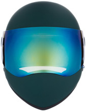 Dark Green Matte W/ Iridium Visor | S1 Lifer Full Face Helmet Specs: • Specially formulated EPS Fusion Foam • Certified Multi-Impact (ASTM) • Certified High Impact (CPSC) • 5x More Protective Than Regular Skate Helmets • Deep Fit Design