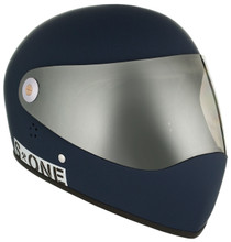 Navy Matte W/ Mirror Visor | S1 Lifer Full Face Helmet Specs: • Specially formulated EPS Fusion Foam • Certified Multi-Impact (ASTM) • Certified High Impact (CPSC) • 5x More Protective Than Regular Skate Helmets • Deep Fit Design