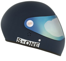Navy Matte W/ Mirror Visor | S1 Lifer Full Face Helmet Specs: • Specially formulated EPS Fusion Foam • Certified Multi-Impact (ASTM) • Certified High Impact (CPSC) • 5x More Protective Than Regular Skate Helmets • Deep Fit Design