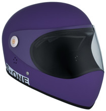 Purple Matte W/ Clear Visor | S1 Lifer Full Face Helmet Specs: • Specially formulated EPS Fusion Foam • Certified Multi-Impact (ASTM) • Certified High Impact (CPSC) • 5x More Protective Than Regular Skate Helmets • Deep Fit Design