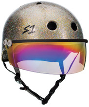 The Lifer w/ Visor Gen 2's new In Mold Mounting System will allow you to take the Visor on and off and replace if needed featuring a Strap Rivet hole for a flush and secure mount. Our patented "Cover Catcher" that will allow for multiple helmet covers to be easily put on and off without slipping up or flying off.