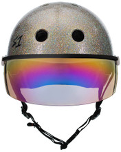 The Lifer w/ Visor Gen 2's new In Mold Mounting System will allow you to take the Visor on and off and replace if needed featuring a Strap Rivet hole for a flush and secure mount. Our patented "Cover Catcher" that will allow for multiple helmet covers to be easily put on and off without slipping up or flying off.