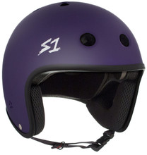 This is a S1 Lifer Helmet with a retro moto helmet look.
Lightweight, Great fit and fully certified for skate and bike
ASTM Multiple Impact certified
CPSC High Impact certified
