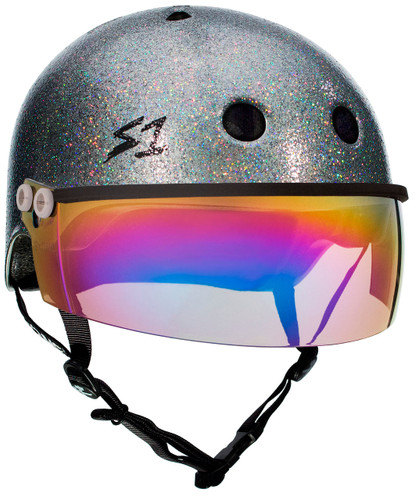 The Lifer w/ Visor Gen 2's new In Mold Mounting System will allow you to take the Visor on and off and replace if needed featuring a Strap Rivet hole for a flush and secure mount. Our patented "Cover Catcher" that will allow for multiple helmet covers to be easily put on and off without slipping up or flying off.