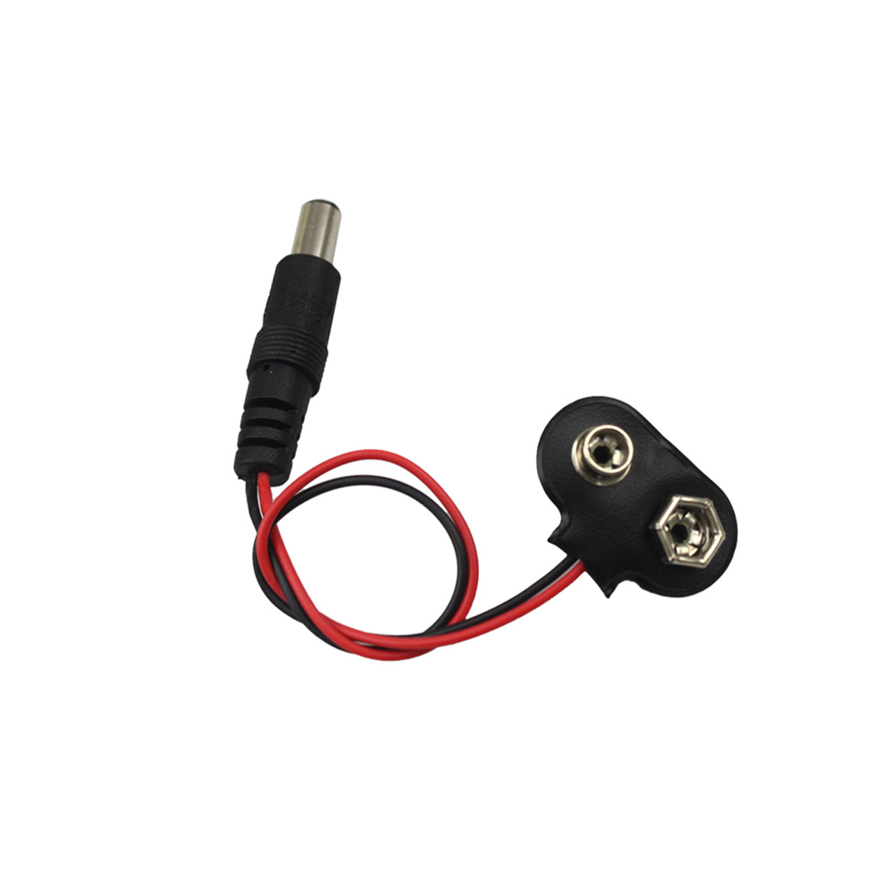 9v Battery Snap Power Cable To Dc 9v Clip Male Line Battery Adapter For Arduino Compatible With 7555