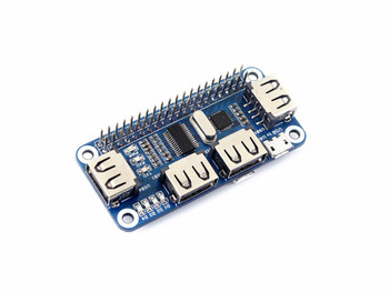 4 Port USB HUB HAT for Raspberry Pi Zero / Zero W/B+ / 2B / 3B , USB to UART for serial debugging,compatible with USB2.0/1.1 4 Port USB HUB HAT for Raspberry Pi Zero / Zero W/B+ / 2B / 3B , USB to UART for serial debugging,compatible with USB2.0/1.1