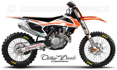 2017 honda crf250 custom graphics kit