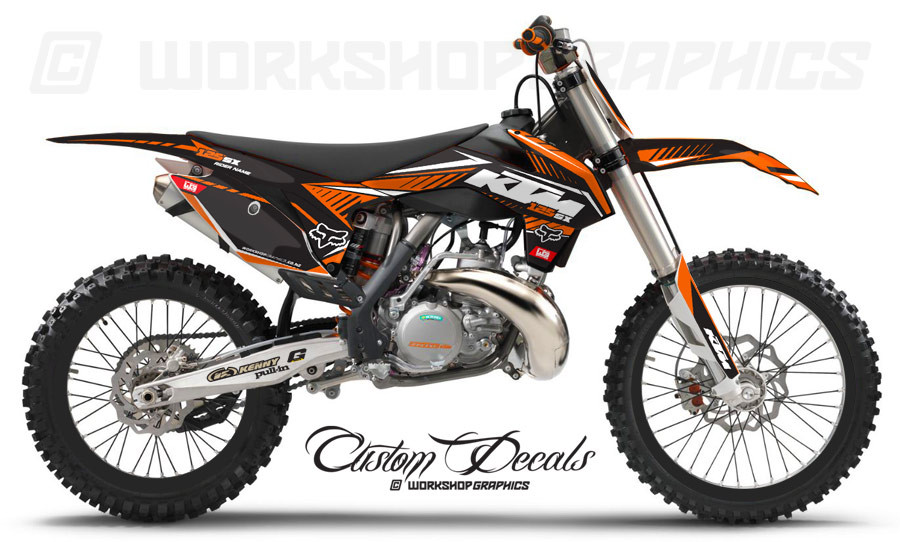 KTM 125-450 MX Graphics KTM 125-450 MX Graphics