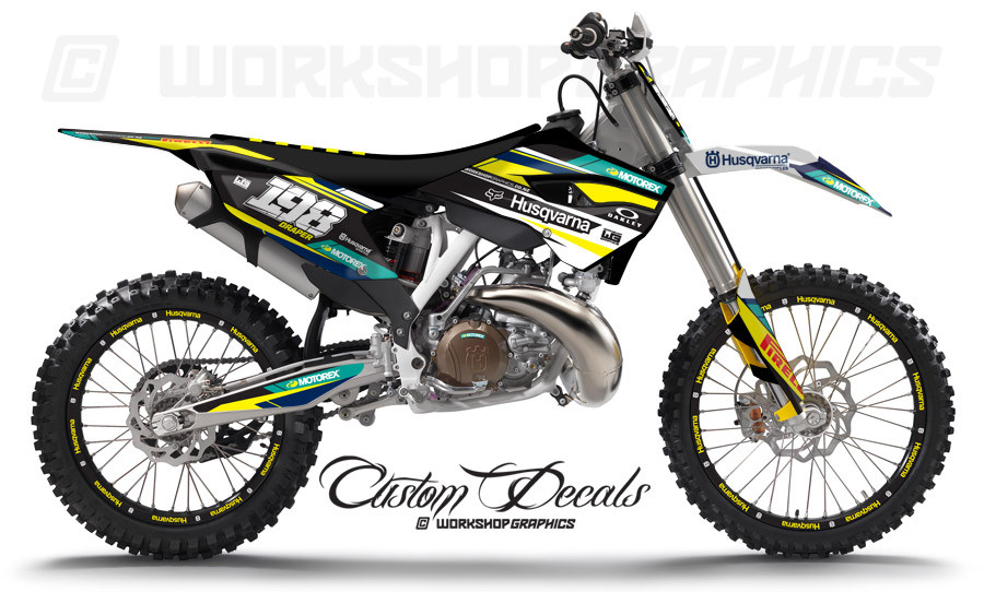 Husqvarna TC-250 MX Graphics Husqvarna TC-250 MX Graphics