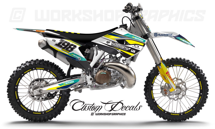 Husqvarna TC-250 MX Graphics Husqvarna TC-250 MX Graphics