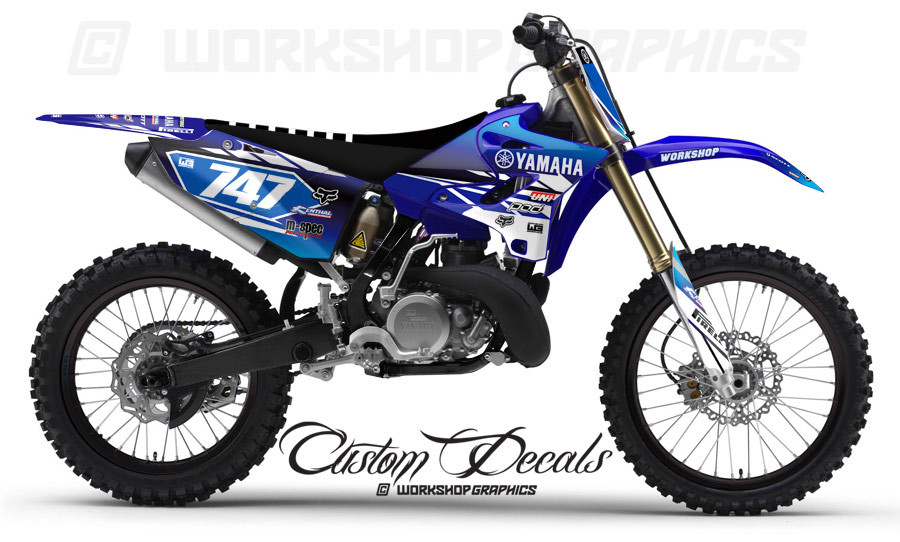 Yamaha YZ125-250 MX Graphics Yamaha YZ125-250 MX Graphics