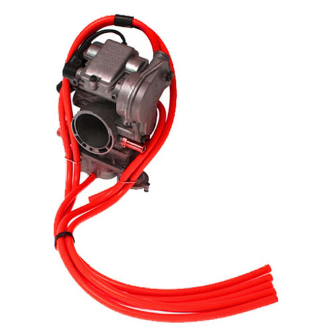 2T - Free Flow Carb Vent Kit Red 2T - Free Flow Carb Vent Kit Red