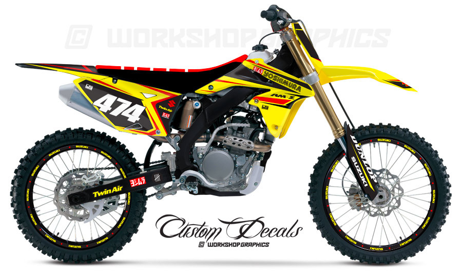 RMZ 250 MX Graphics RMZ 250 MX Graphics
