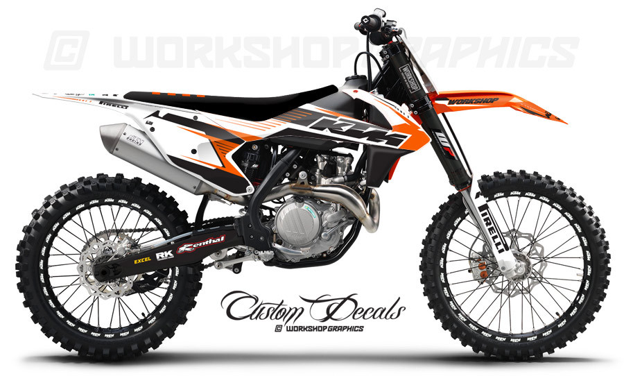 KTM 125-450 MX Graphics KTM 125-450 MX Graphics