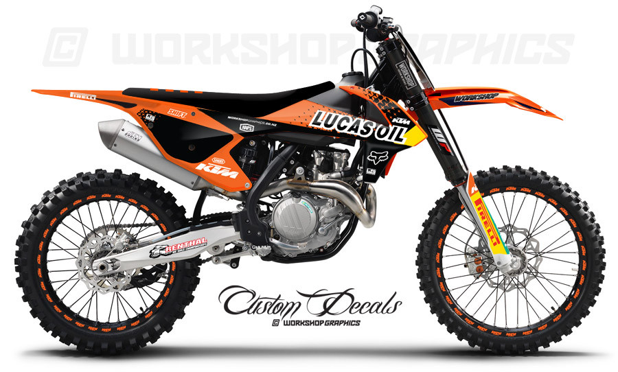 KTM 125-450 MX Graphics KTM 125-450 MX Graphics
