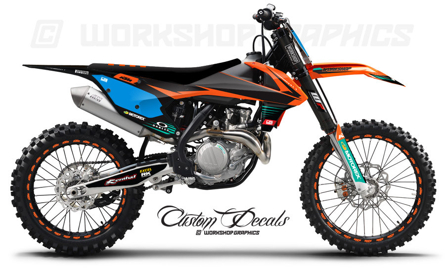 KTM 125-450 MX Graphics KTM 125-450 MX Graphics