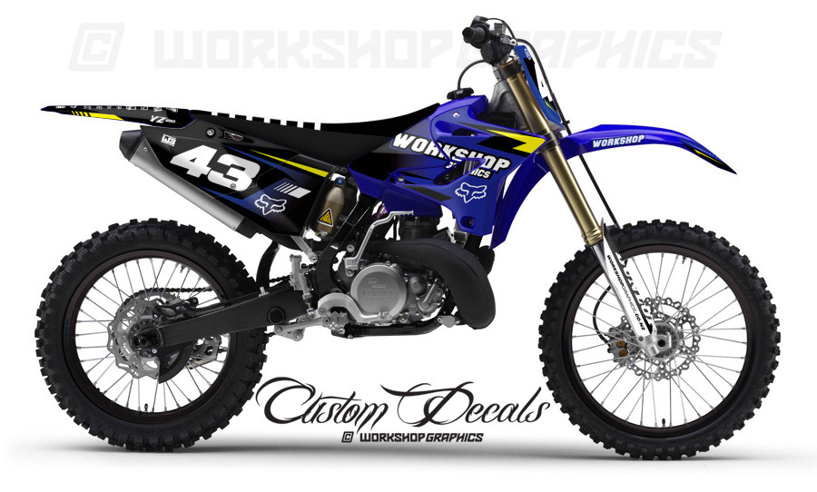 Yamaha YZ125-250 MX Graphics Yamaha YZ125-250 MX Graphics