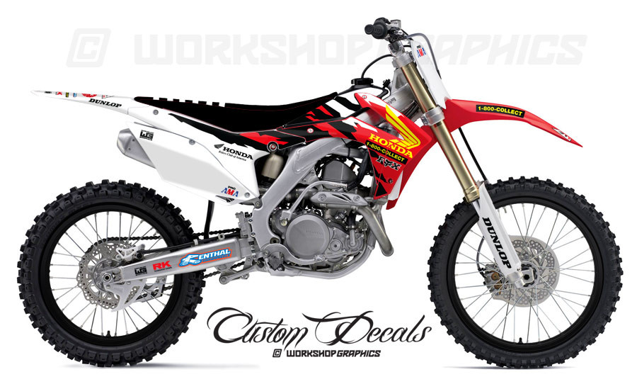 Honda CRF Custom Graphics Kit Honda CRF Custom Graphics Kit