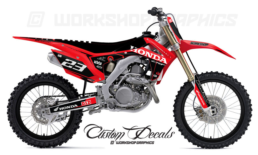 Honda CRF Custom Graphics Kit Honda CRF Custom Graphics Kit