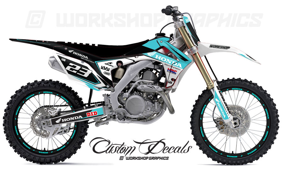Honda CRF Custom Graphics Kit Honda CRF Custom Graphics Kit
