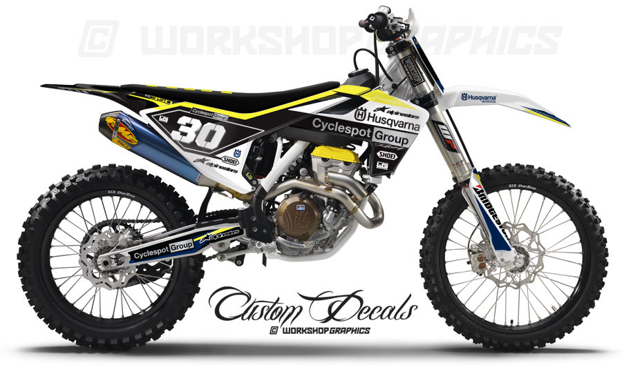 Husqvarna Race Graphics Kits Husqvarna Race Graphics Kits