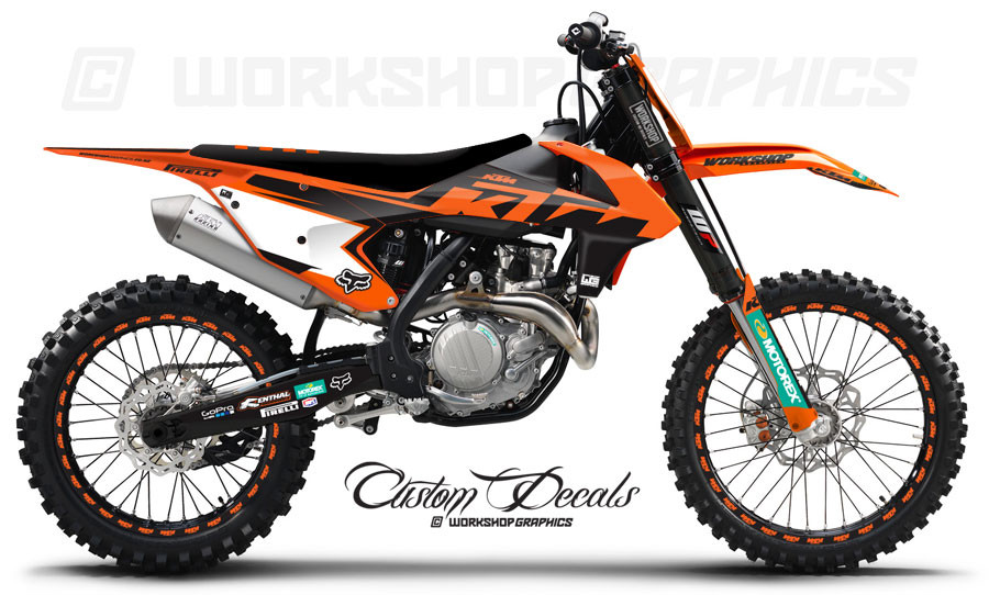 2017 KTM ERA Orange - Graphics Kit 2017 KTM ERA Orange - Graphics Kit