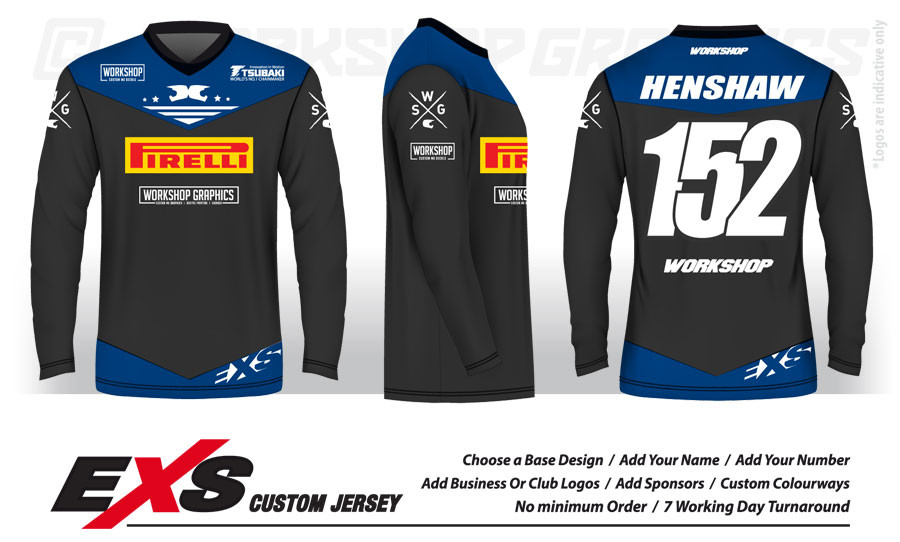 Status Blue - EXS Race Jersey Status Blue - EXS Race Jersey