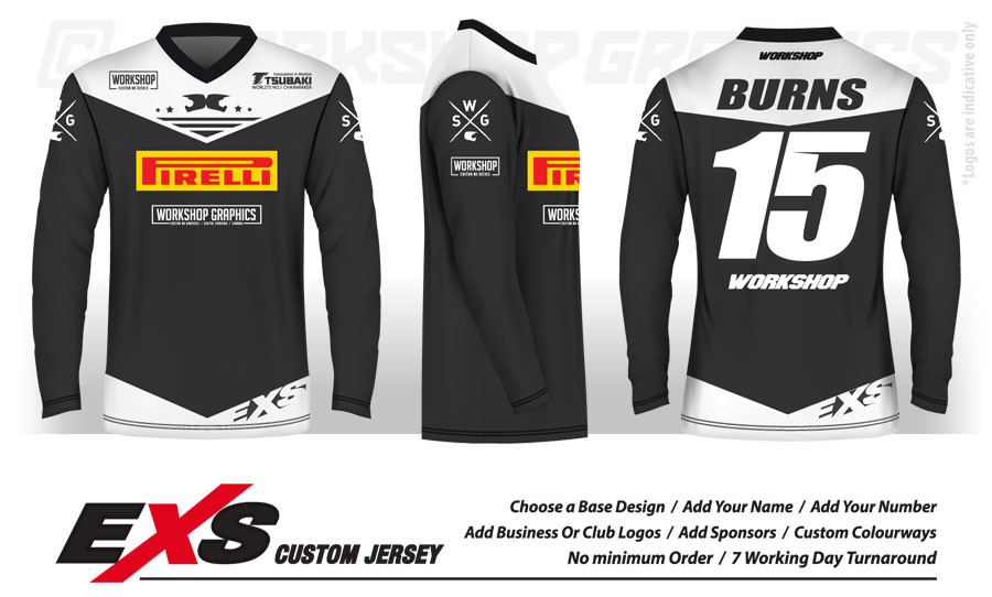 Custom Sublimated Race Jerseys Custom Sublimated Race Jerseys