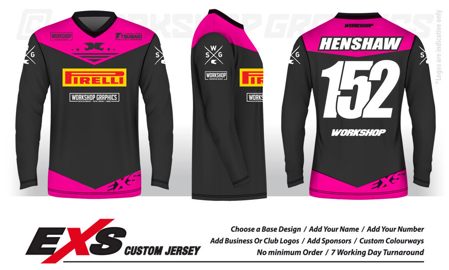 Custom Sublimated Race Jerseys Custom Sublimated Race Jerseys