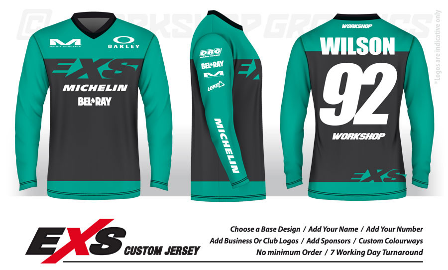 Custom Sublimated Race Jerseys Custom Sublimated Race Jerseys