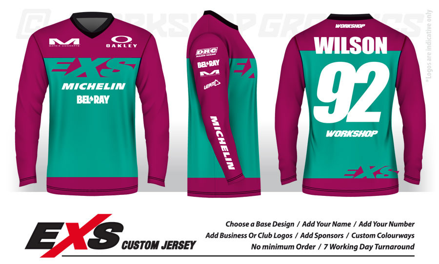Custom Sublimated Race Jerseys Custom Sublimated Race Jerseys