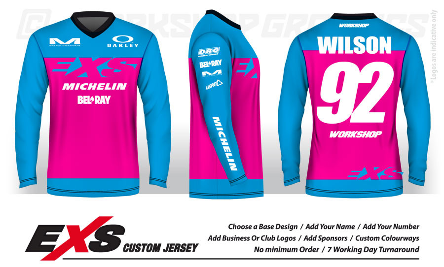 Custom Sublimated Race Jerseys Custom Sublimated Race Jerseys
