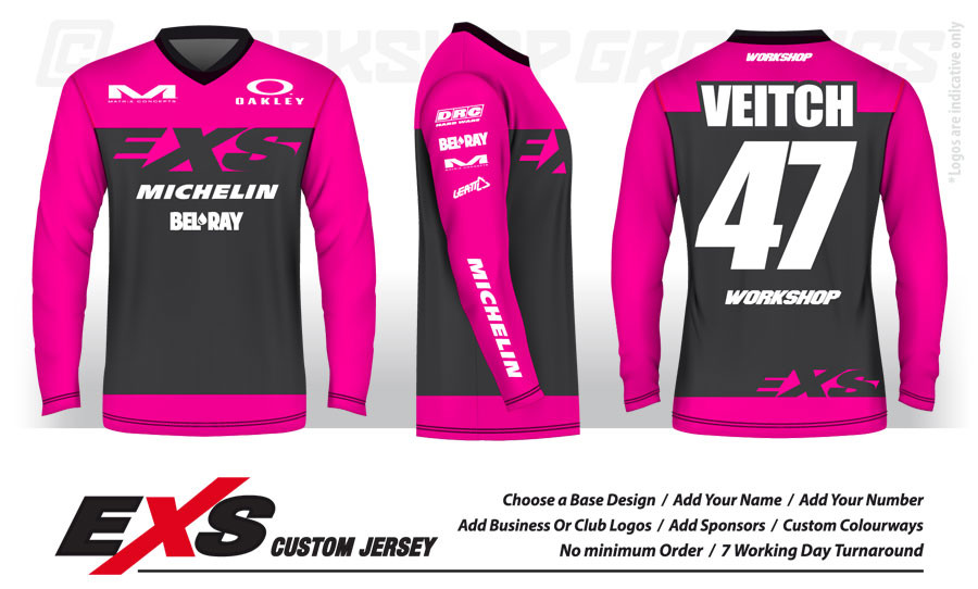 Custom Sublimated Race Jerseys Custom Sublimated Race Jerseys