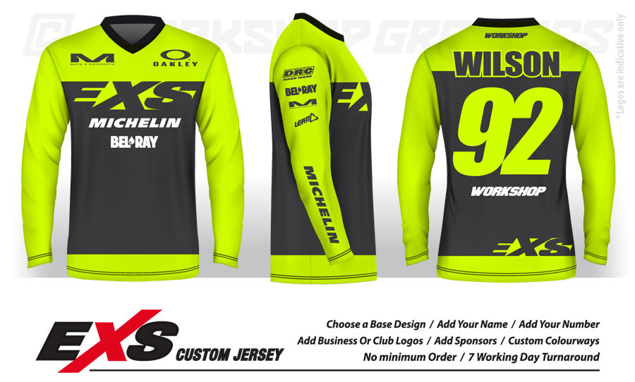 Custom Sublimated Race Jerseys Custom Sublimated Race Jerseys