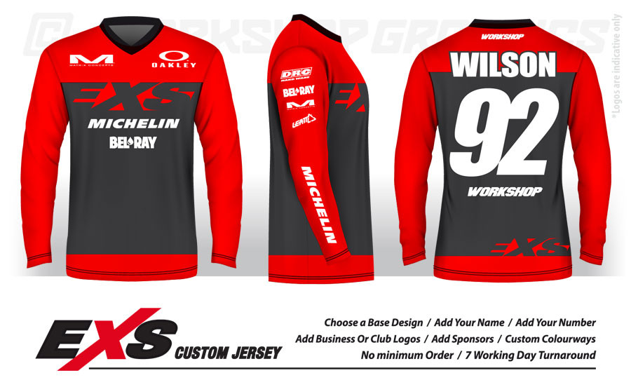 Custom Sublimated Race Jerseys Custom Sublimated Race Jerseys