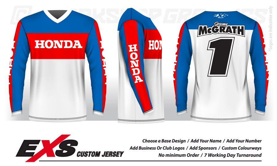 Custom Sublimated Vintage Race Jerseys Custom Sublimated Vintage Race Jerseys