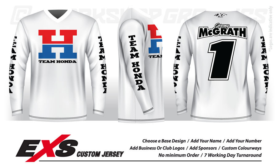 Custom Sublimated Vintage Race Jerseys Custom Sublimated Vintage Race Jerseys
