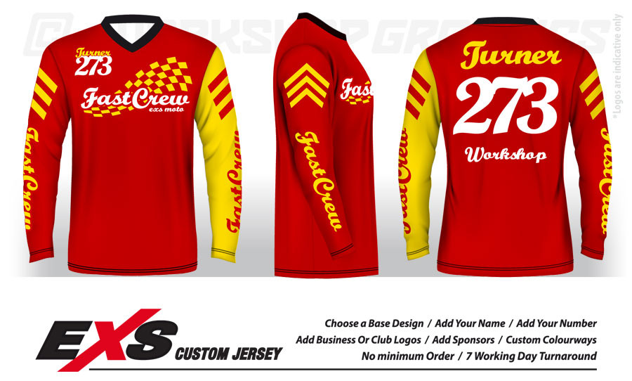 Custom Sublimated Race Jerseys Custom Sublimated Race Jerseys