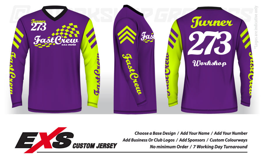 Custom Sublimated Race Jerseys Custom Sublimated Race Jerseys