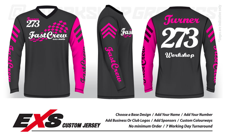 Custom Sublimated Race Jerseys Custom Sublimated Race Jerseys