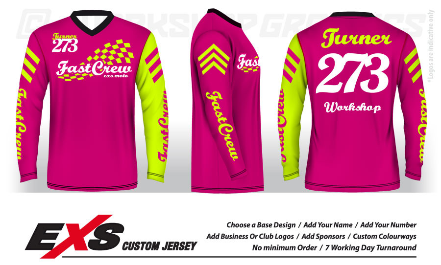 Custom Sublimated Race Jerseys Custom Sublimated Race Jerseys