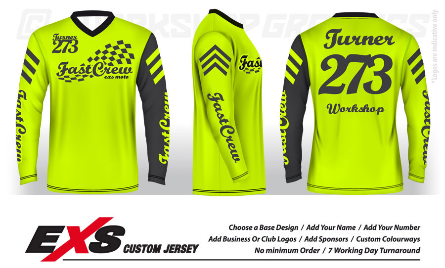 Custom Sublimated Race Jerseys Custom Sublimated Race Jerseys